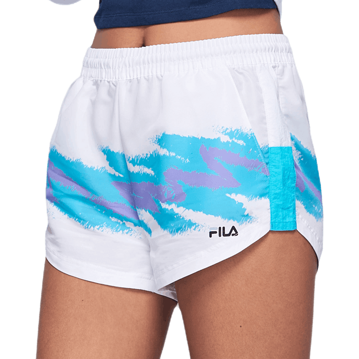Briana Woven Shorts White