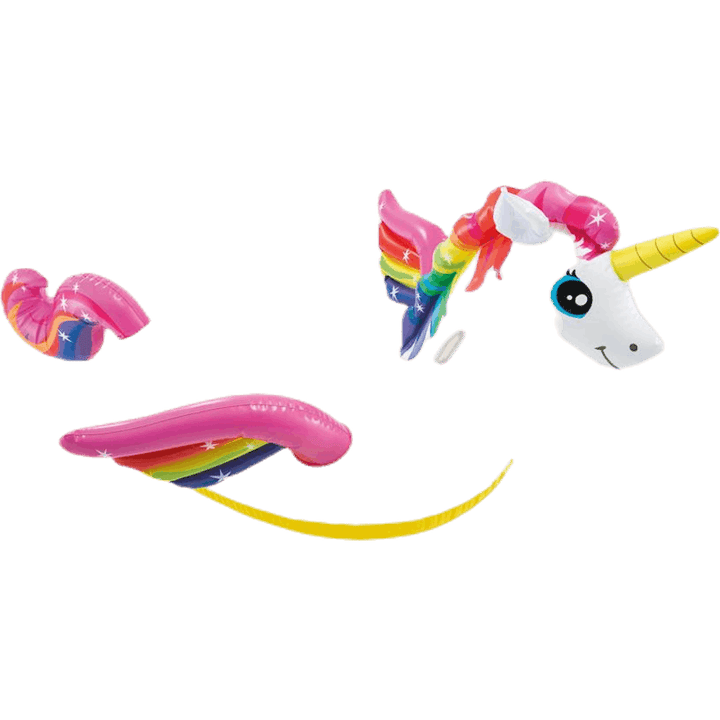 Unicorn Ride-on Pink/White