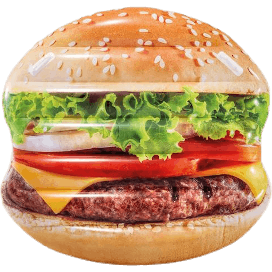 Hamburger Island Patterned