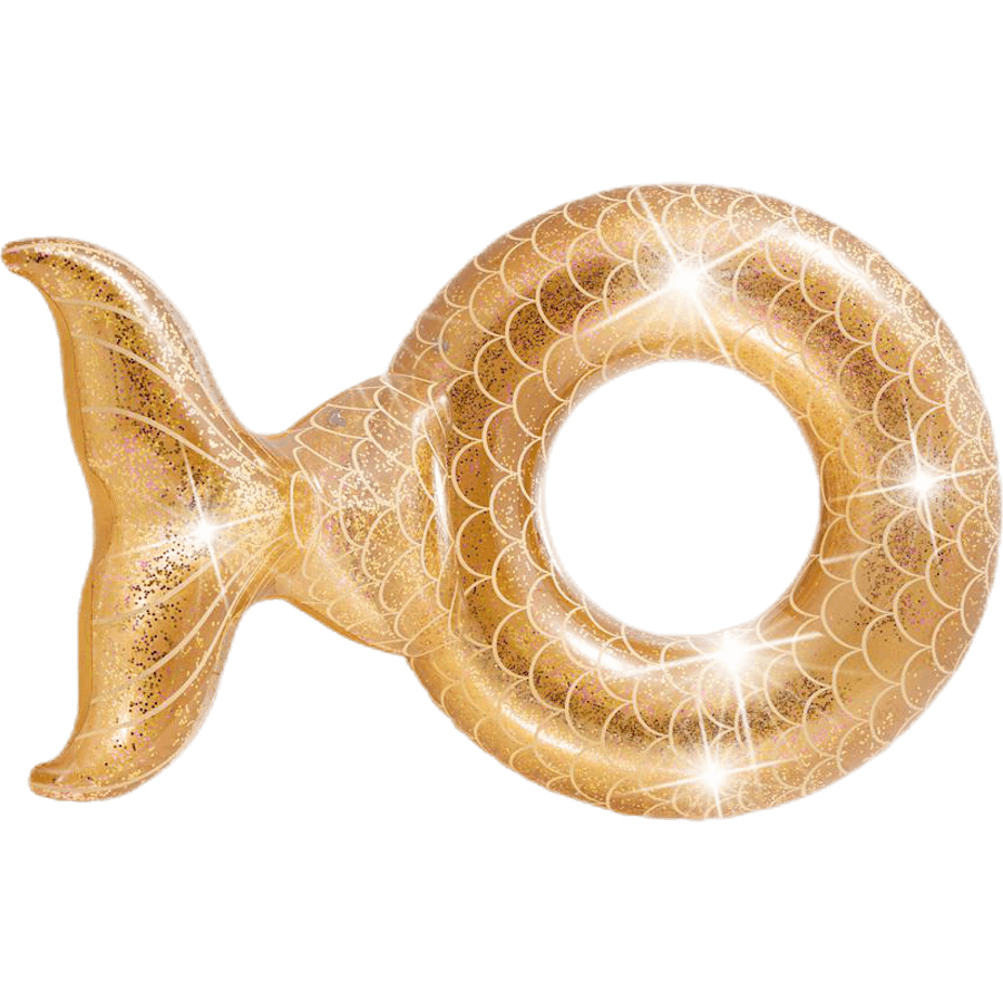 Glitter Mermaid Tube Gold