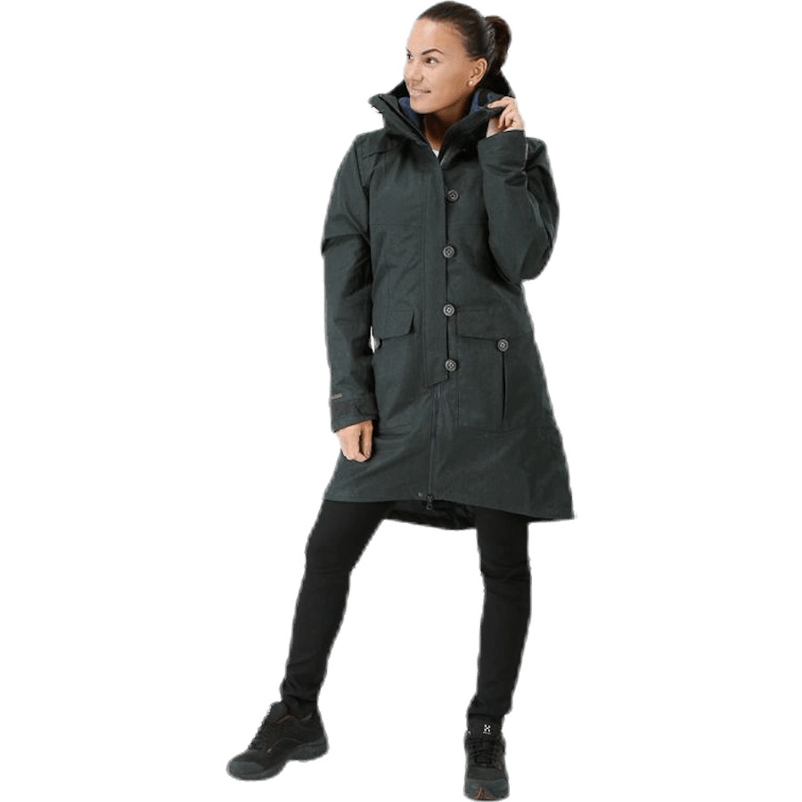 Bjerke 3in1 Lady Coat Svart