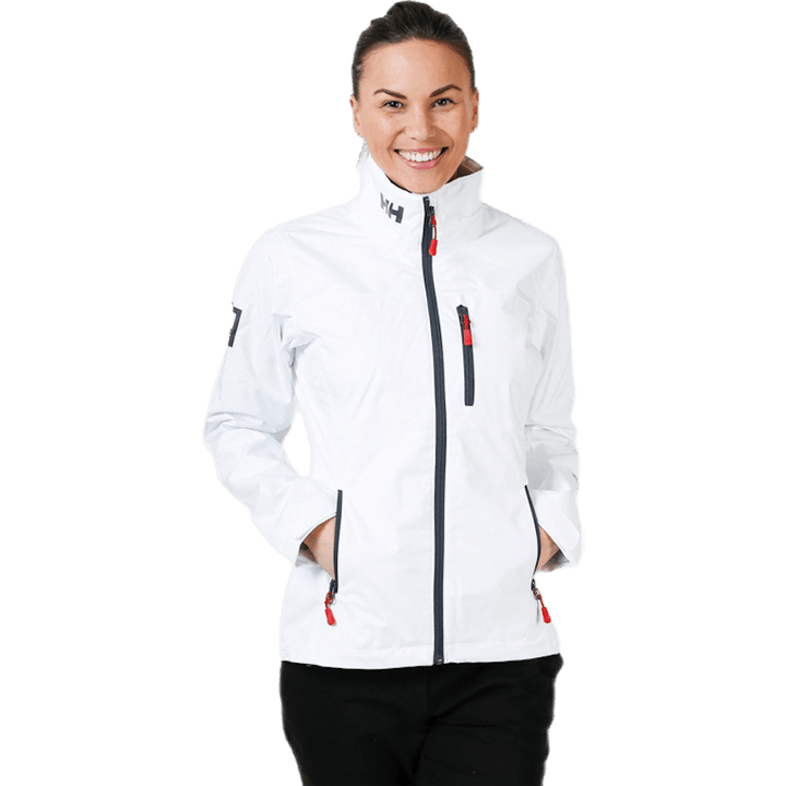 Crew Jacke Weiß