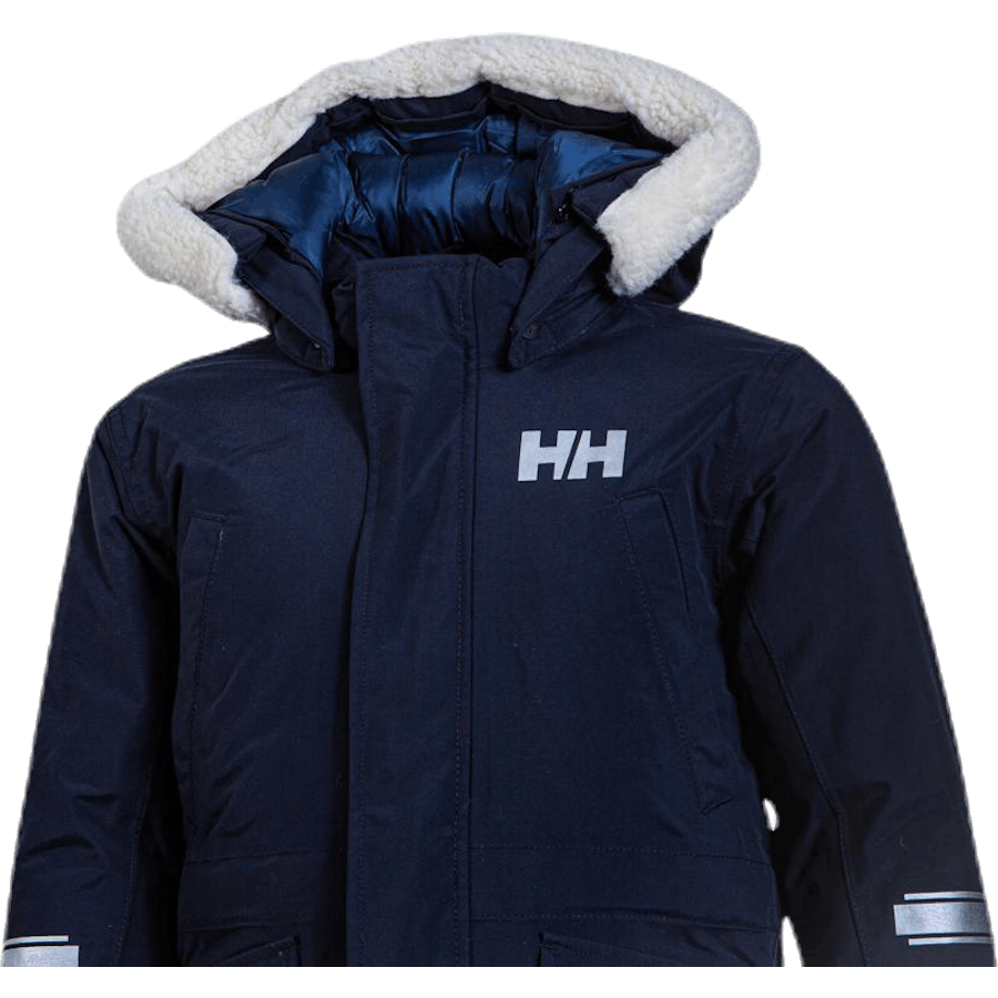 K Isfjord Dons Parka Blauw