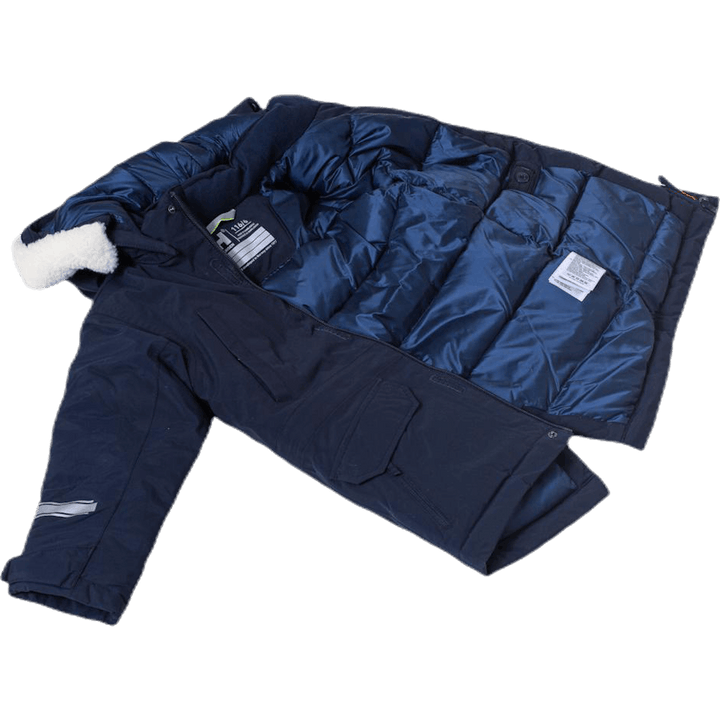 K Isfjord Dons Parka Blauw