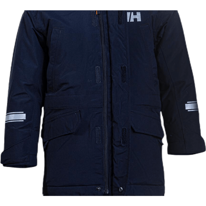 K Isfjord Dons Parka Blauw