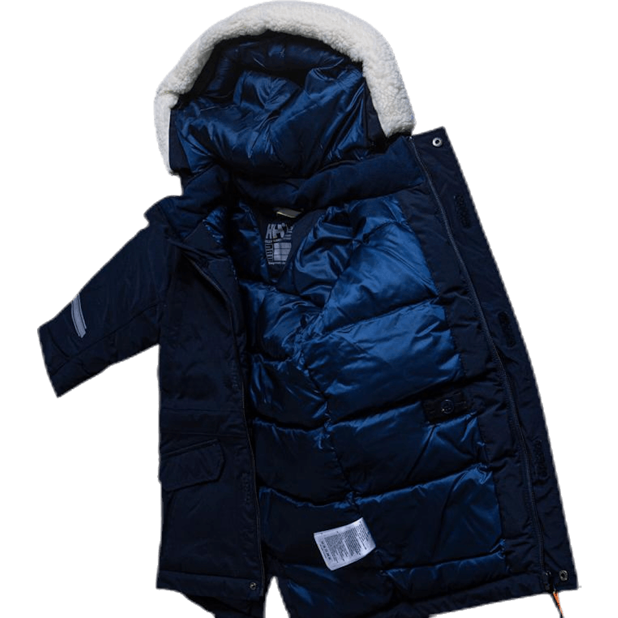 K Isfjord Dons Parka Blauw
