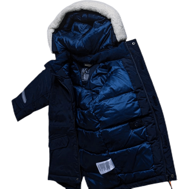 K Isfjord Dons Parka Blauw