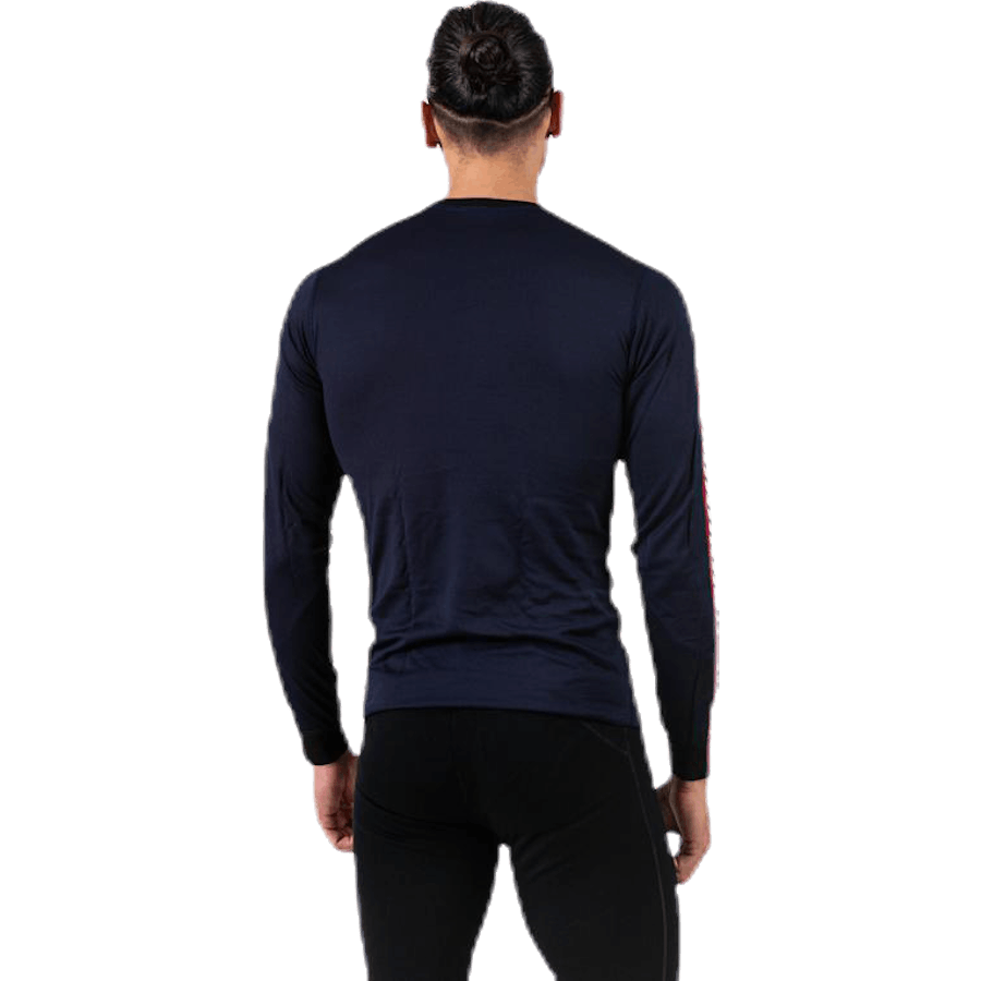 Lifa Stripe Crew Blauw
