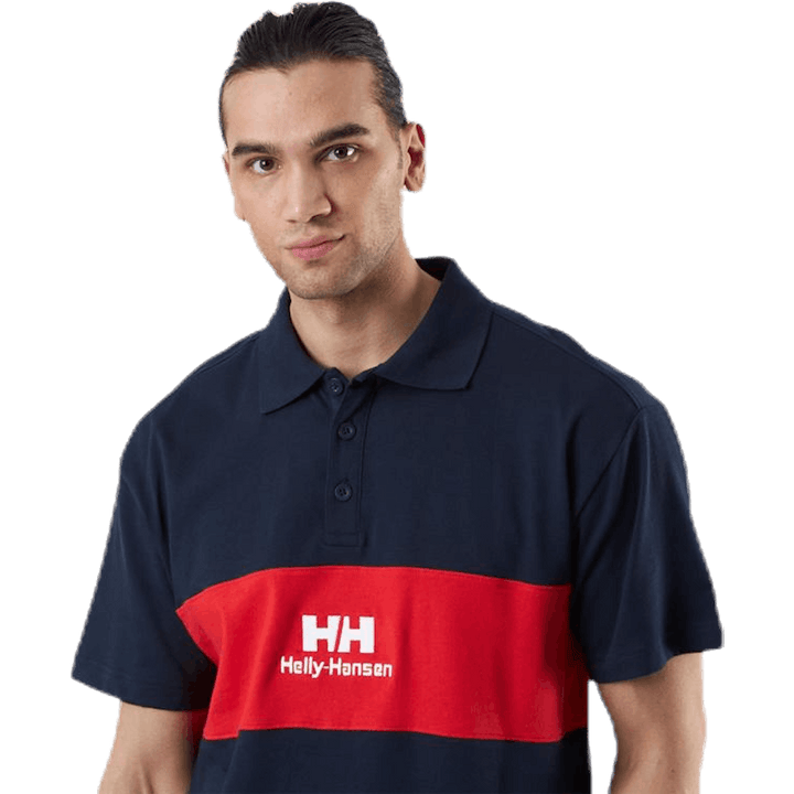 Young Urban Ss Polo Blå