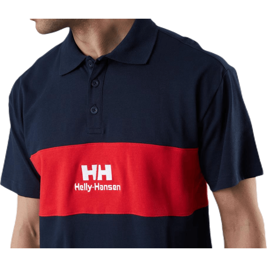Young Urban Ss Polo Blå