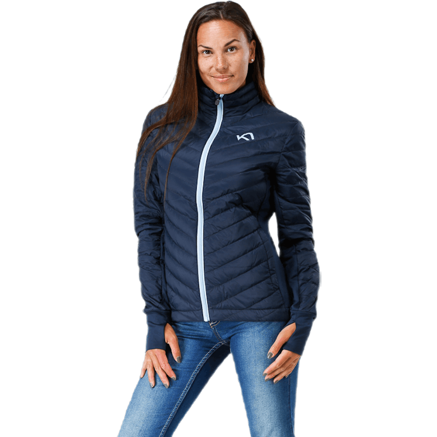 Tove Midlayer Full Zip Blue