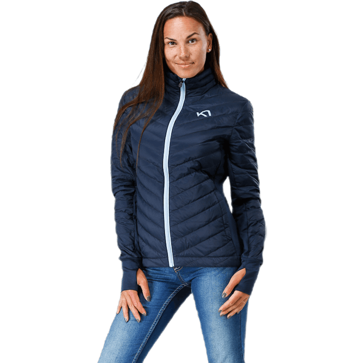 Tove Midlayer Full Zip Blue