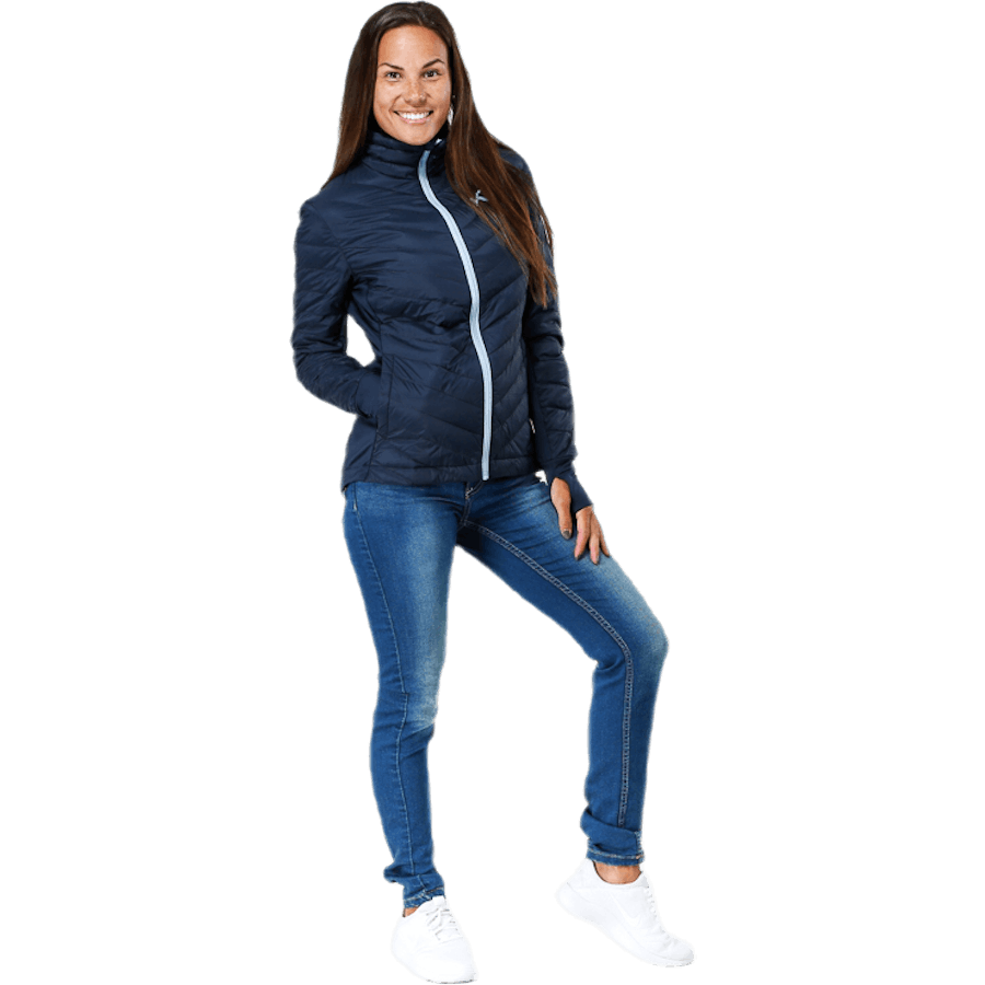 Tove Midlayer Full Zip Blue