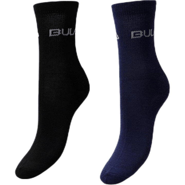 2 balení vlněných ponožek Junior Blue/Black