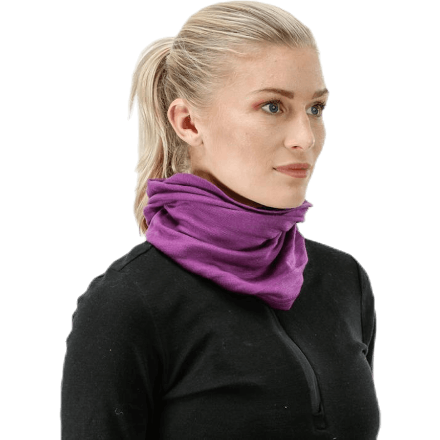 Solid Wool Tube Purple
