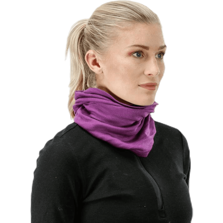 Solid Wool Tube Purple