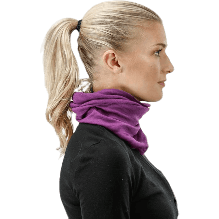 Solid Wool Tube Purple