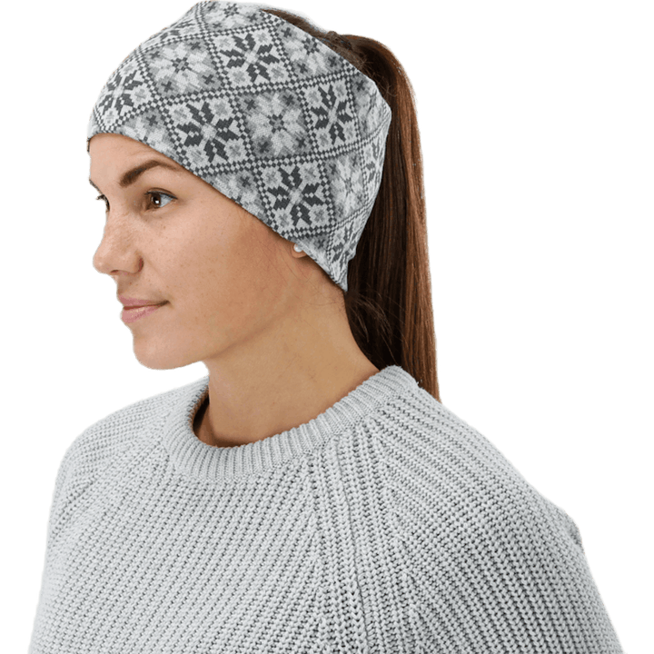 Rose Headband Grey