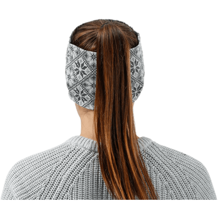 Rose Headband Grey