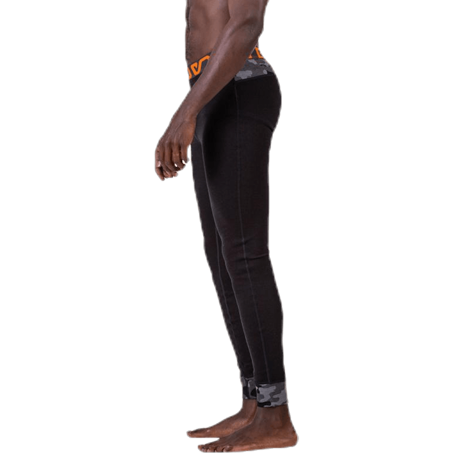 Camo Merino Wool Pant Svart