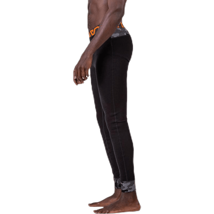 Camo Merino Wool Pant Svart