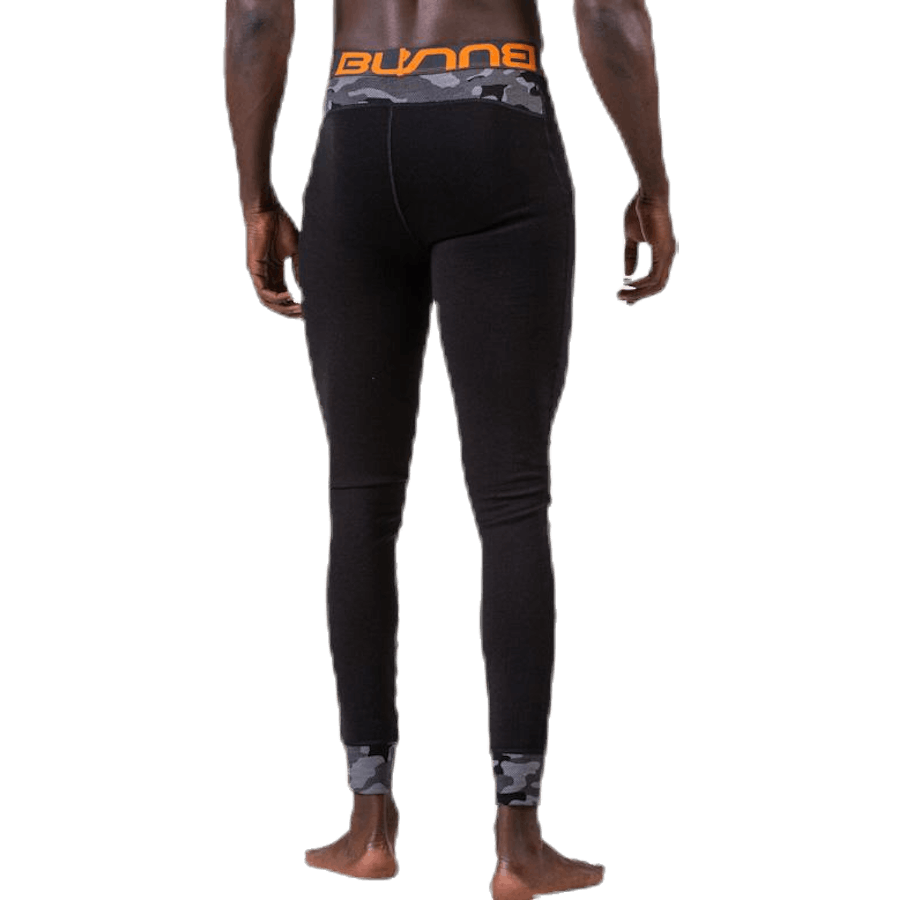 Camo Merino Wool Pant Svart