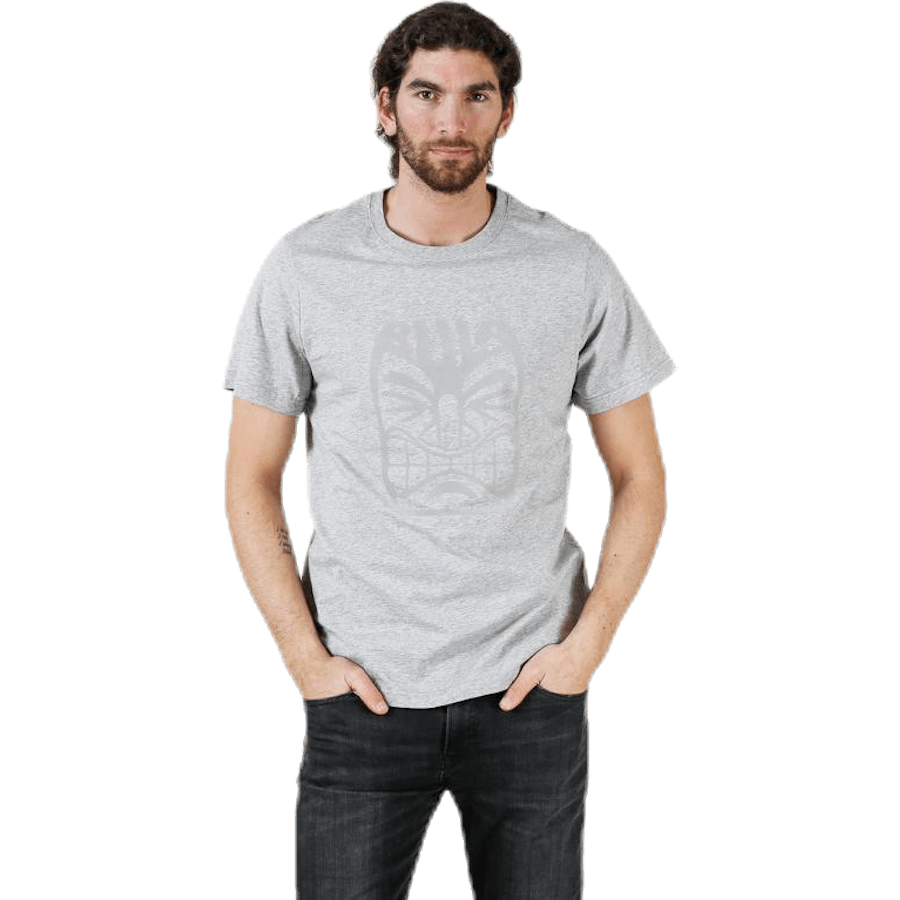 Tiki Tee Grey
