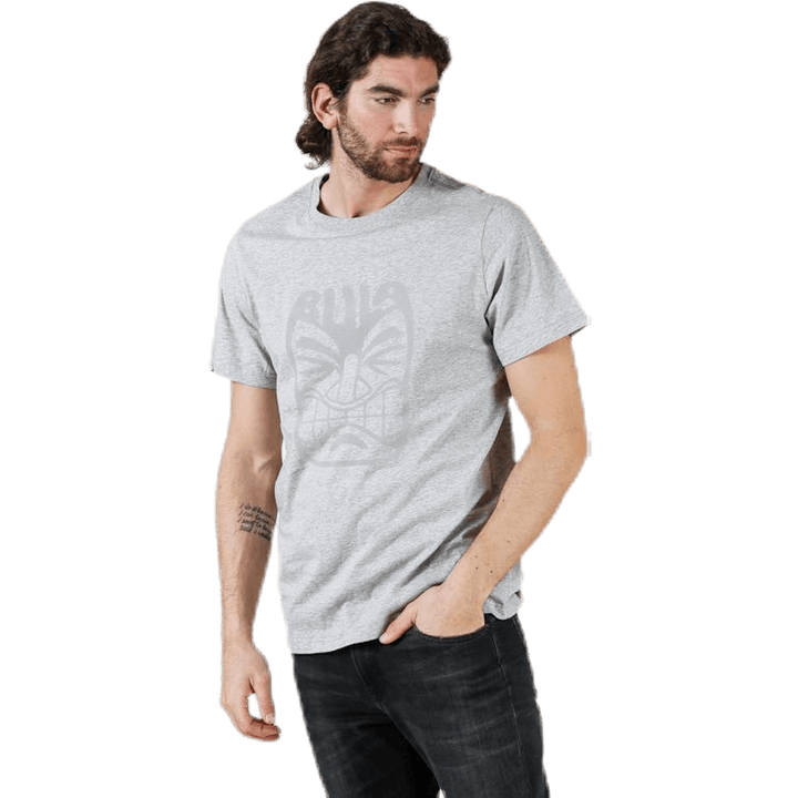 Tiki Tee Grey