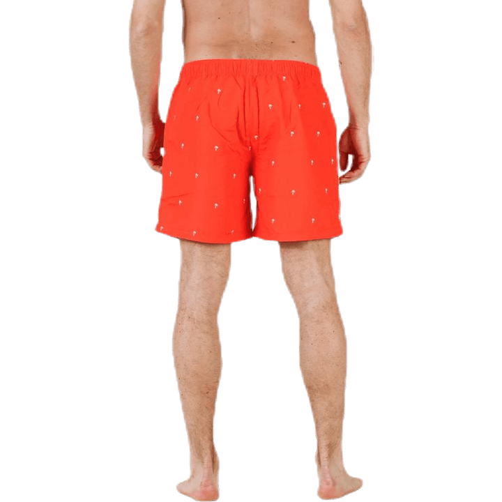Scale Shorts Red