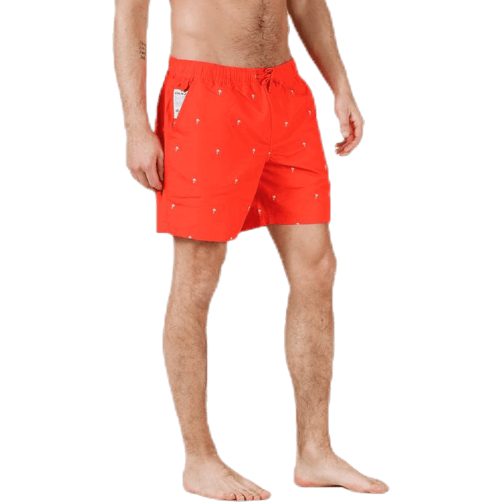 Scale Shorts Red