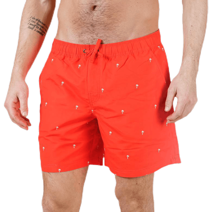 Scale Shorts Red