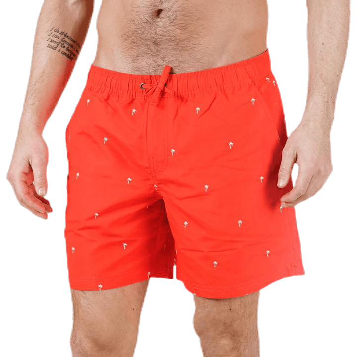Scale Shorts Red