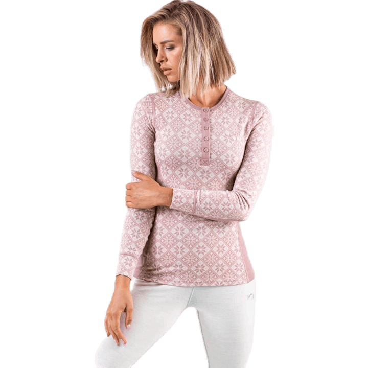 Rose Long Sleeve Shirt Pink