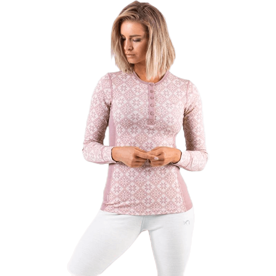 Rose Long Sleeve Shirt Pink