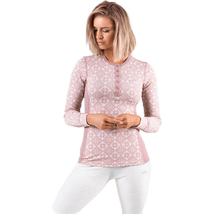 Rose Long Sleeve Shirt Pink