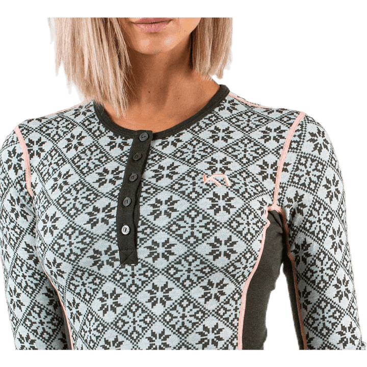 Rose Long Sleeve Shirt Green