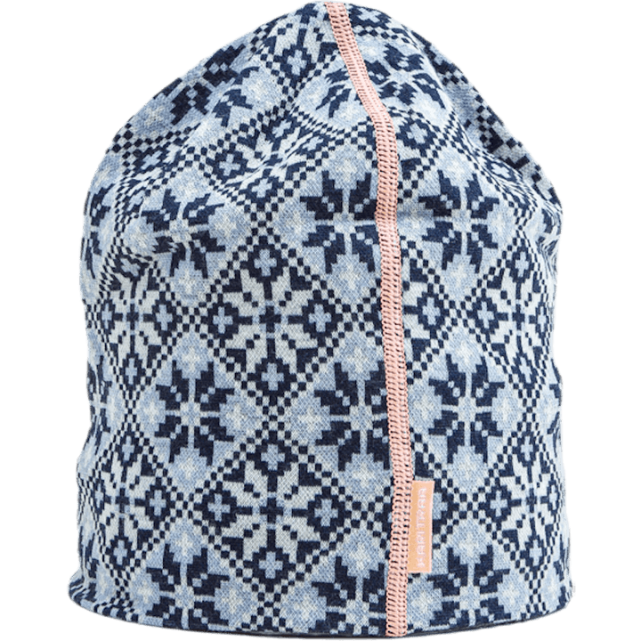 Rose Beanie Blå