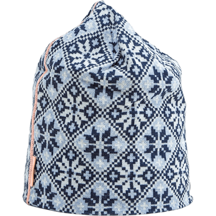 Rose Beanie Blå