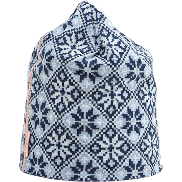 Rose Beanie Blå