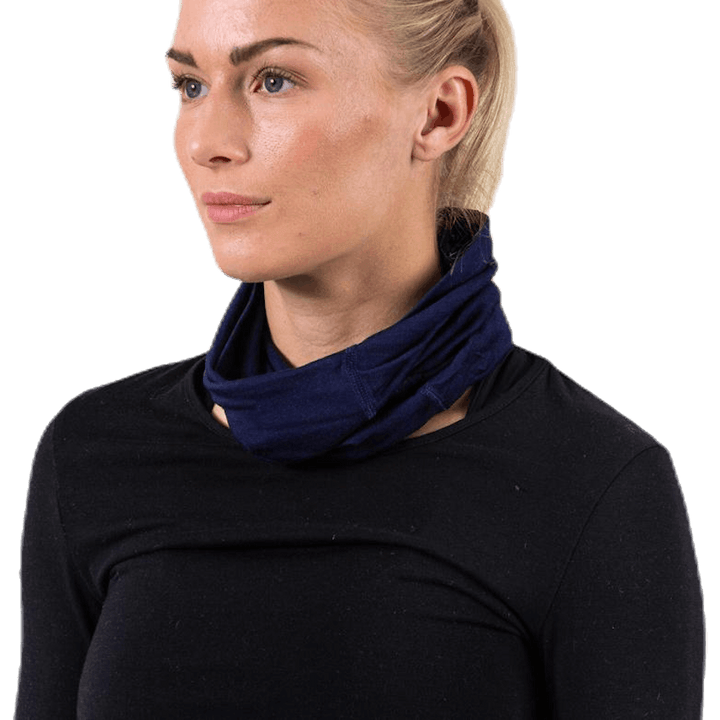 Solid Wool Tube  Blue