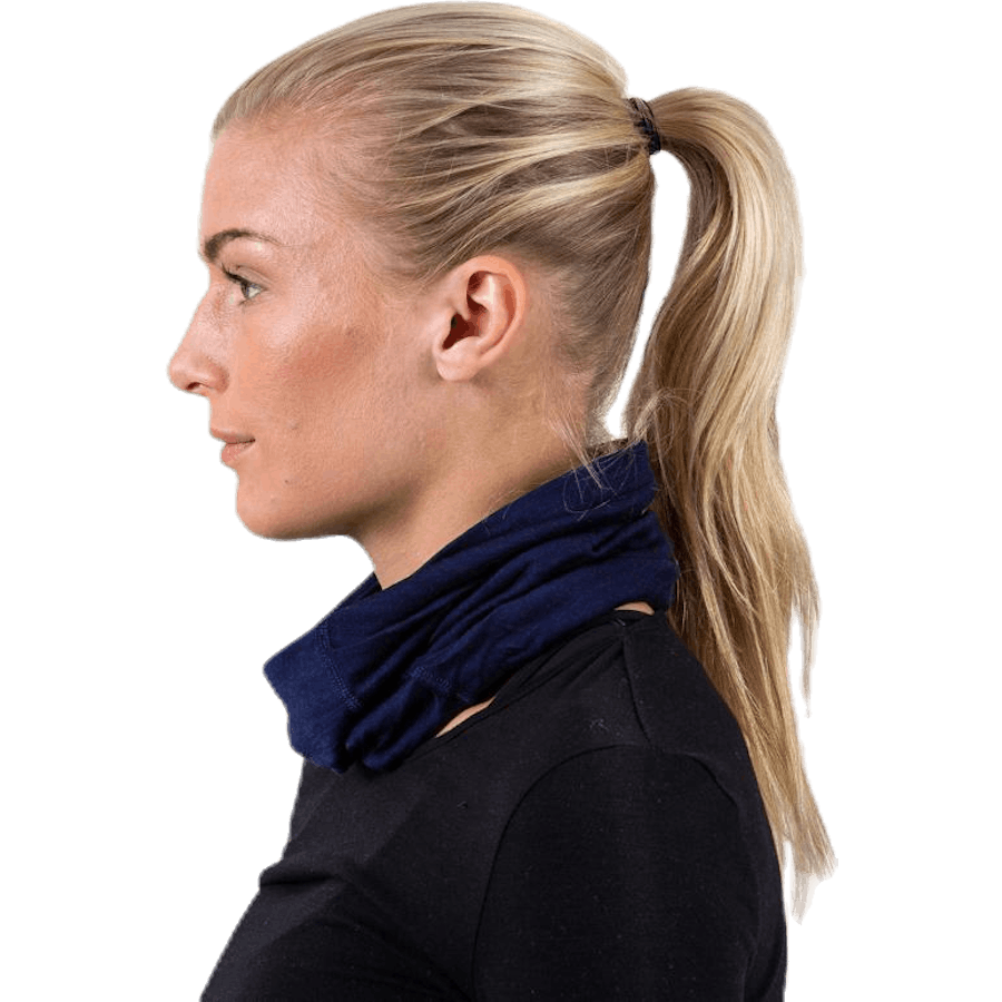 Solid Wool Tube  Blue