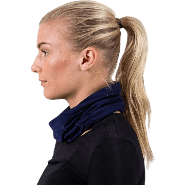 Solid Wool Tube  Blue