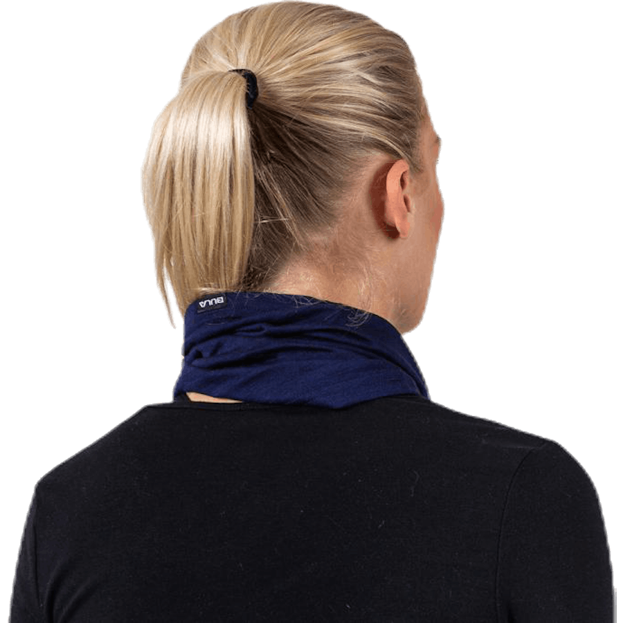 Solid Wool Tube  Blue
