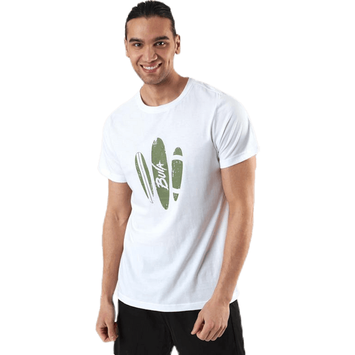 T-shirt arricciata bianca