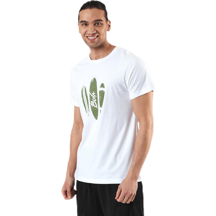 T-shirt arricciata bianca