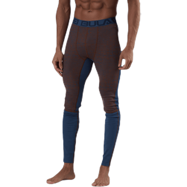 Geo Merino Wool Pants Blue/Red