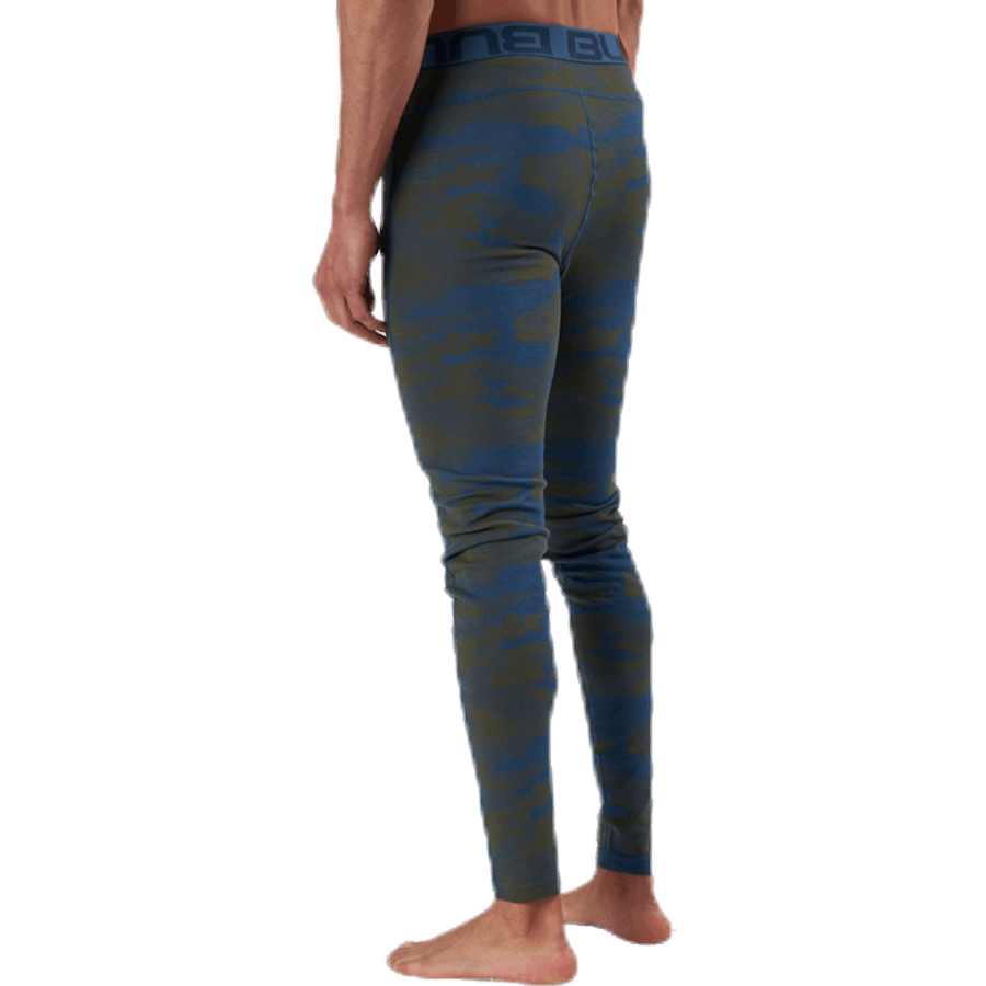 Camo Merinowollhose Blau/Grün