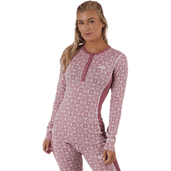 Rose Long Sleeve Shirt Pink