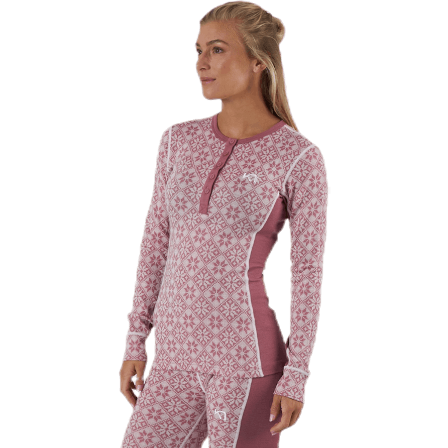Rose Long Sleeve Shirt Pink