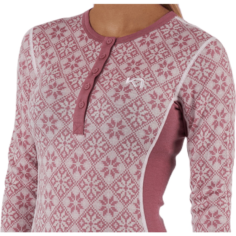 Rose Long Sleeve Shirt Pink